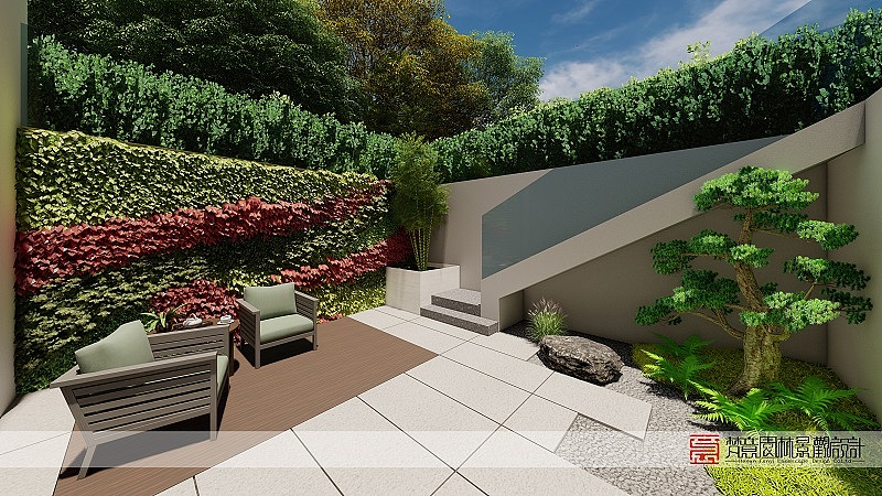 庭院设计效果图