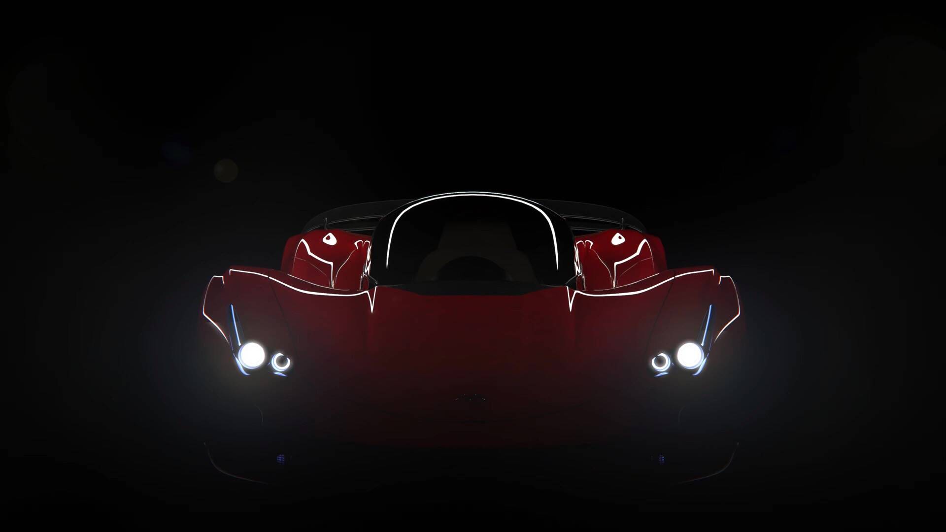 红色超级跑车Mac高清动态壁纸_Mac小美人儿-站酷ZCOOL