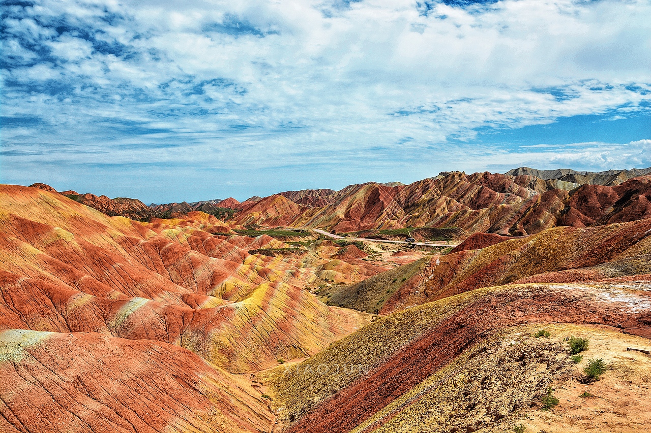 甘肃张掖七彩丹霞（图ZOTIyNTc5ODA=） - 风光摄影 - 站酷设计师且拍且珍惜原创素材 - 站酷ZCOOL