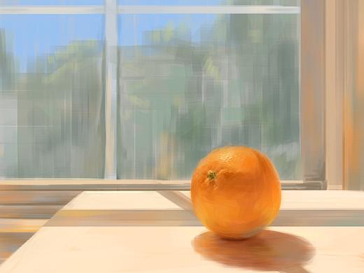 一颗橘子