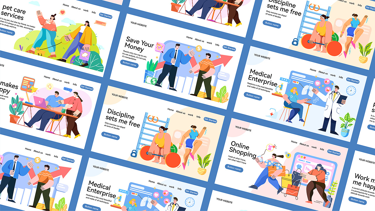 人物情緒版扁平插畫（圖ZMjc4MDY1NTA4） - 商業(yè)插畫 - 站酷設(shè)計(jì)師丹琦原創(chuàng)素材 - 站酷ZCOOL