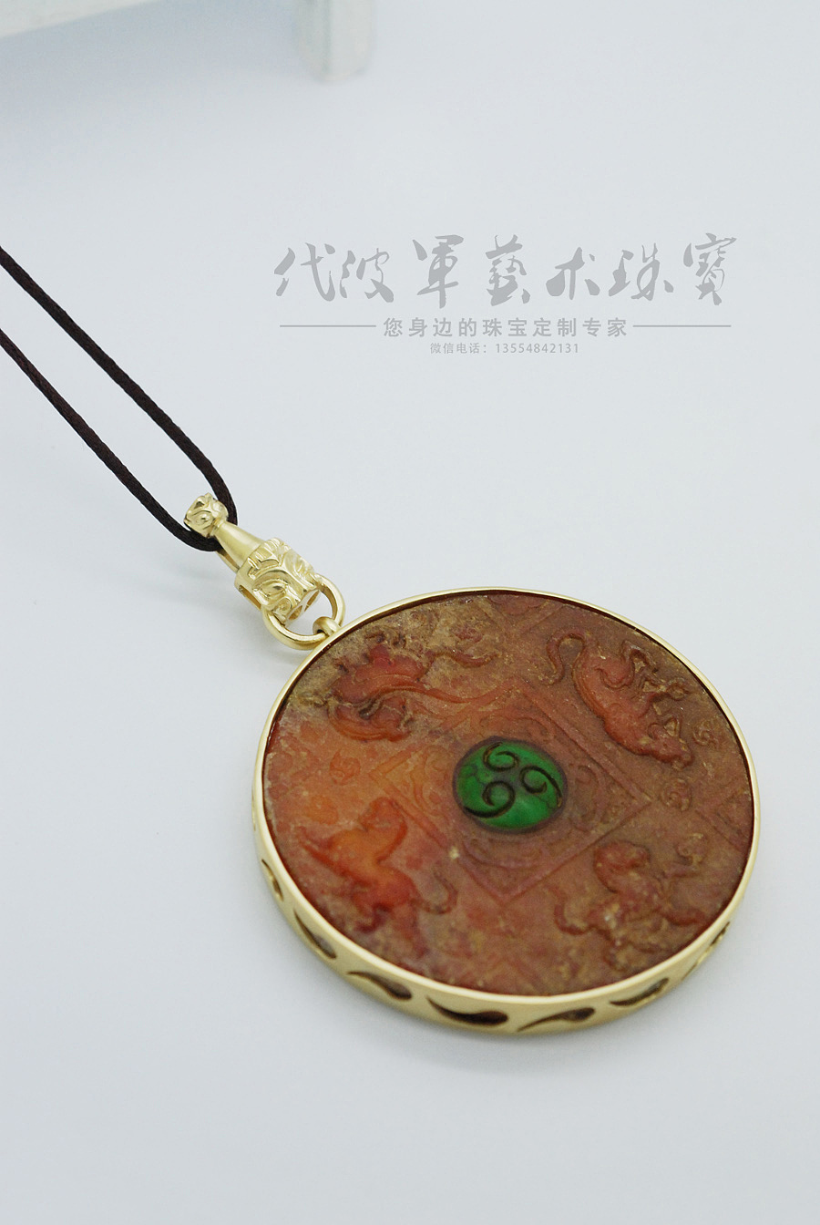 代波军艺术珠宝定制----古玉镶嵌设计作品欣赏集（图ZNzc5MjYyNzY=） - 首饰设计 - 站酷设计师代波军艺术珠宝原创素材 - 站酷ZCOOL
