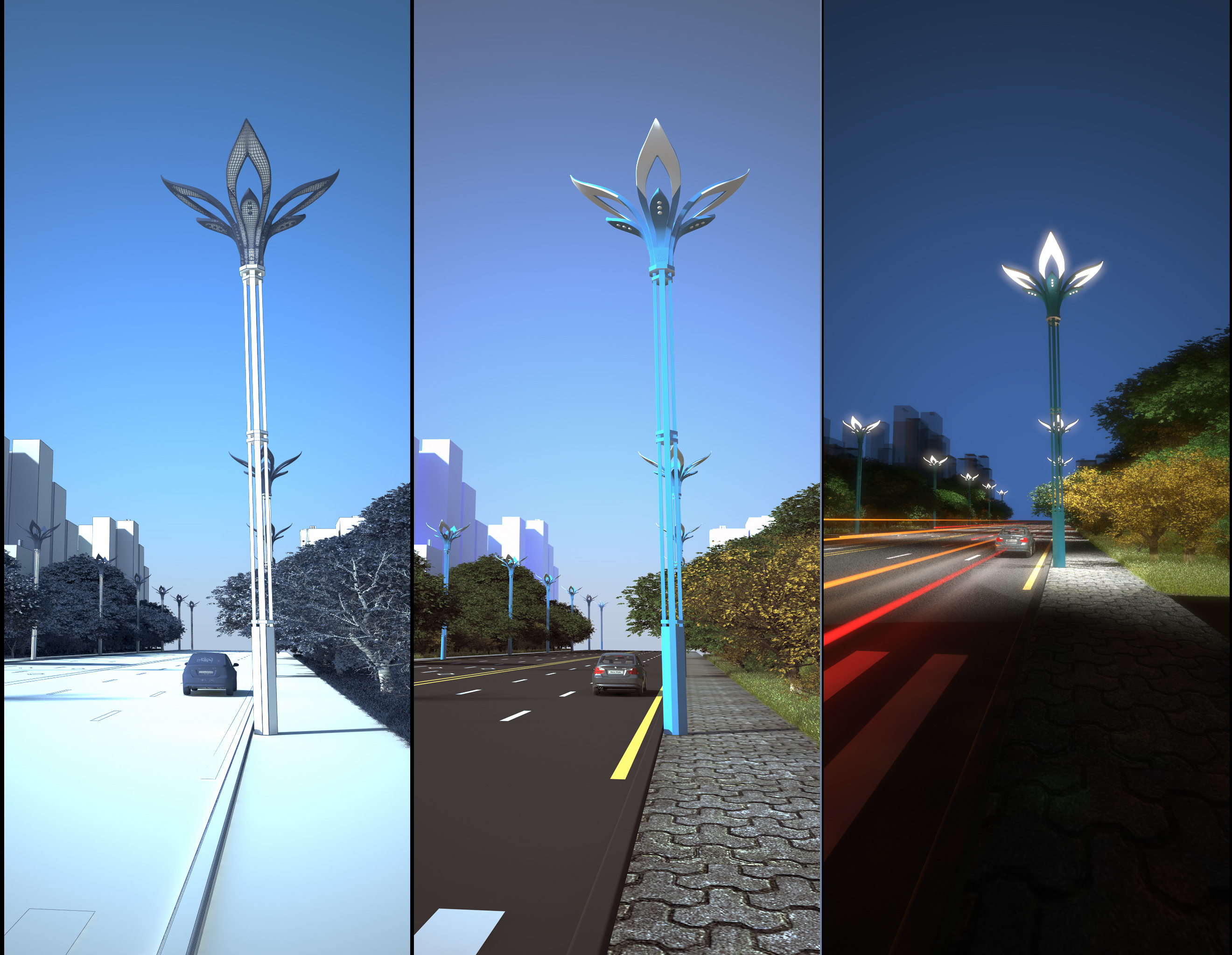 道路|三维|场景|万恶的企鹅 - 原创作品 - 站酷 (zcool)