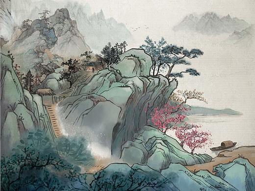 水墨黄鹤楼