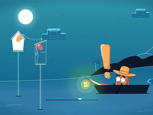 GIF-泛舟（个人主页-ZMzY2NTAwODQ=） - Motion Graphic - 站酷设计师古客子原创素材 - 站酷ZCOOL