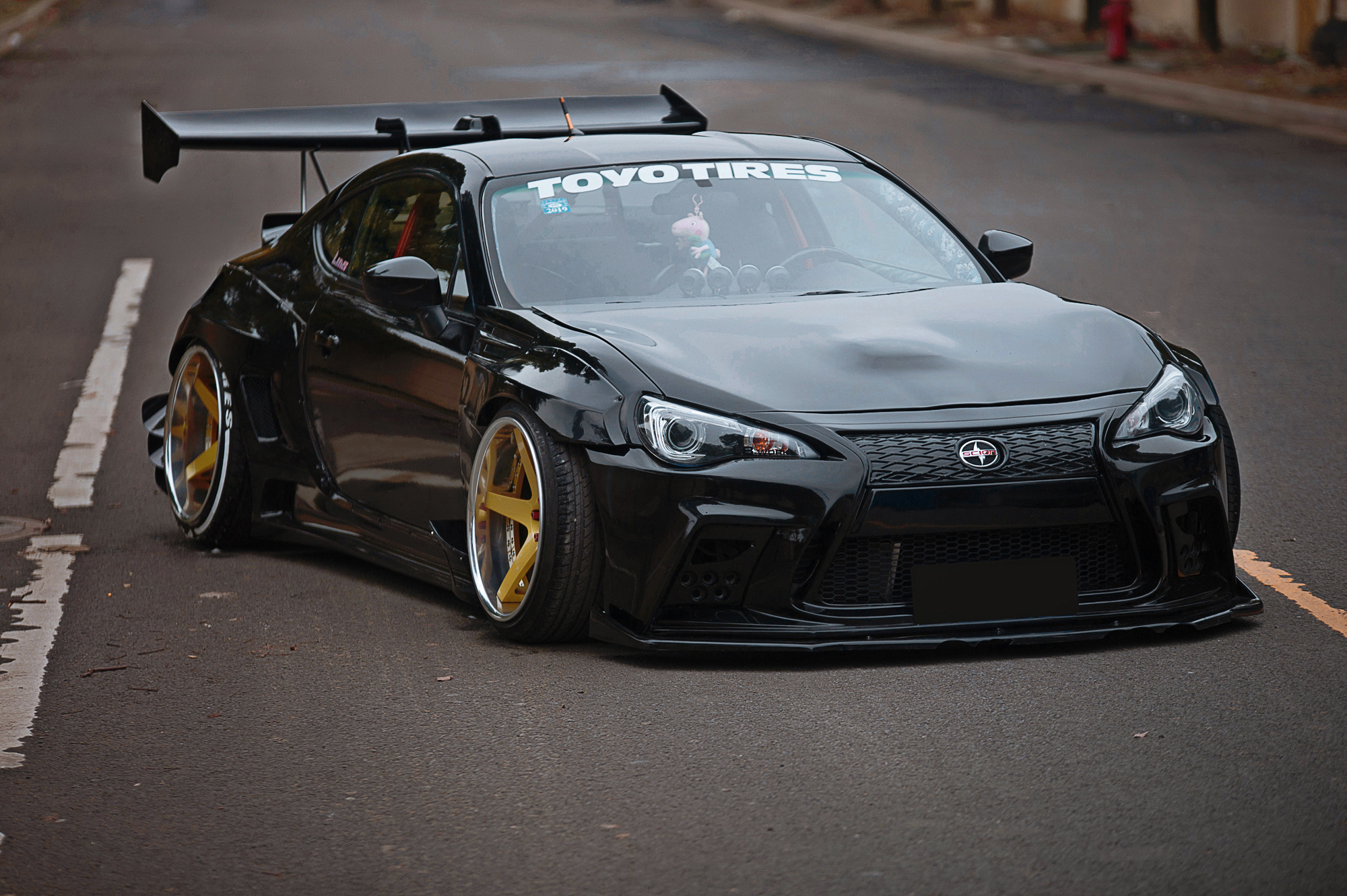 斯巴鲁brz 火箭兔三代宽体