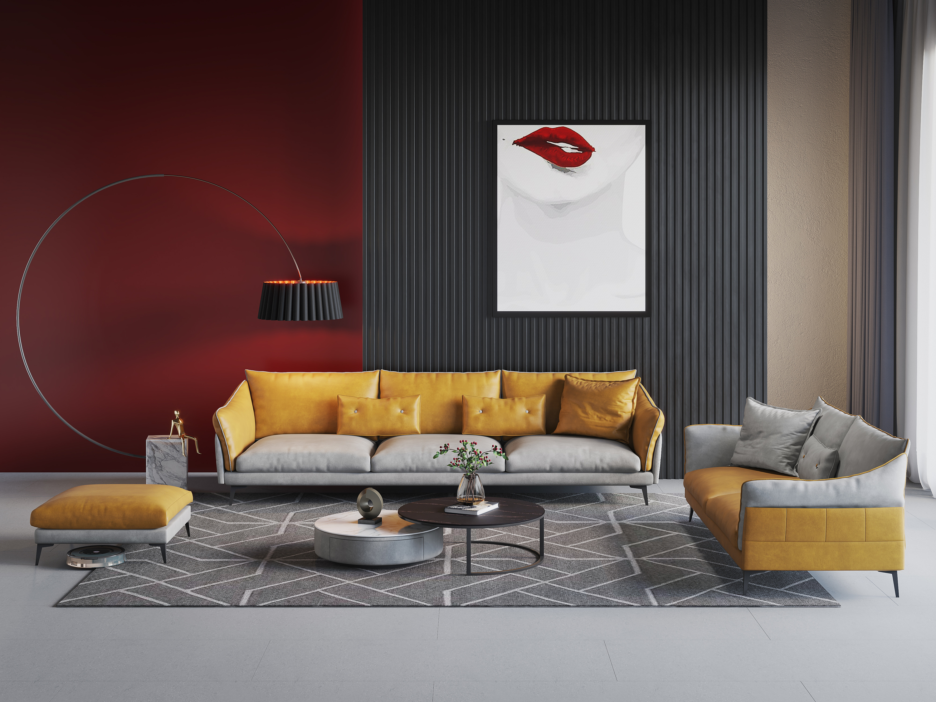 摄影棚沙发|三维|场景|曼陀罗华的世界 - 原创作品 - 站酷 (zcool)