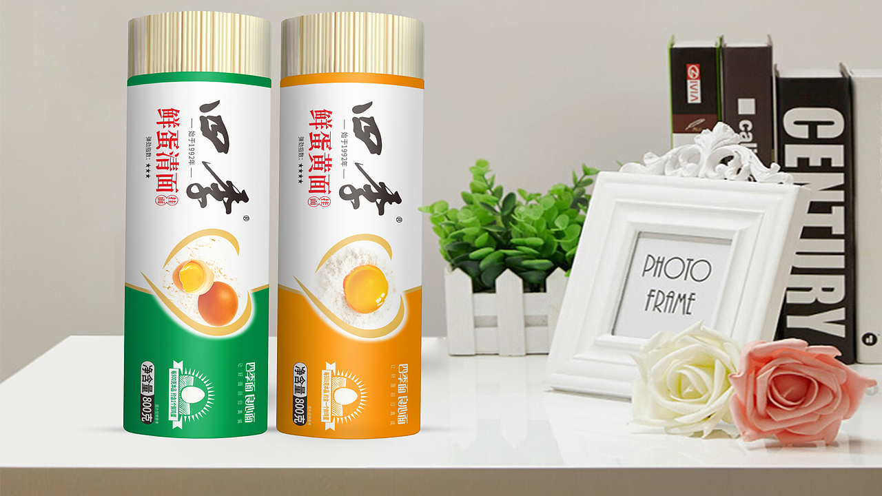 四季鲜蛋面 挂面包装