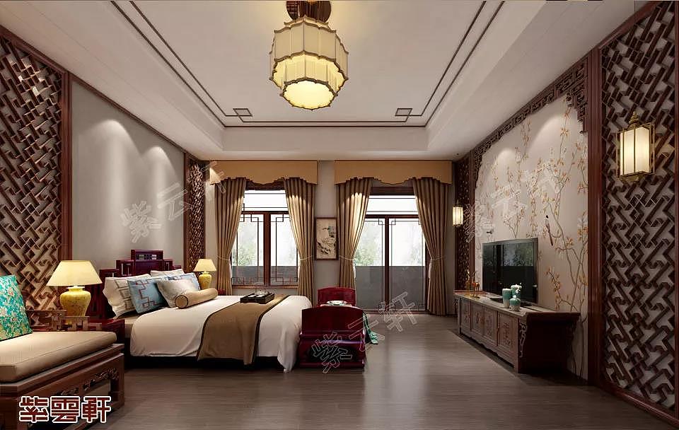 甘肃平凉豪宅中式风格装修效果图（图ZMjUzMTQ5Mzcy） - 家装设计 - 站酷设计师紫云轩中式原创素材 - 站酷ZCOOL