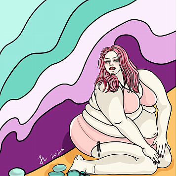pretty girls（图ZMjE4NzQ3OTEy） - 艺术插画 - 站酷设计师丑彭FL原创素材 - 站酷ZCOOL