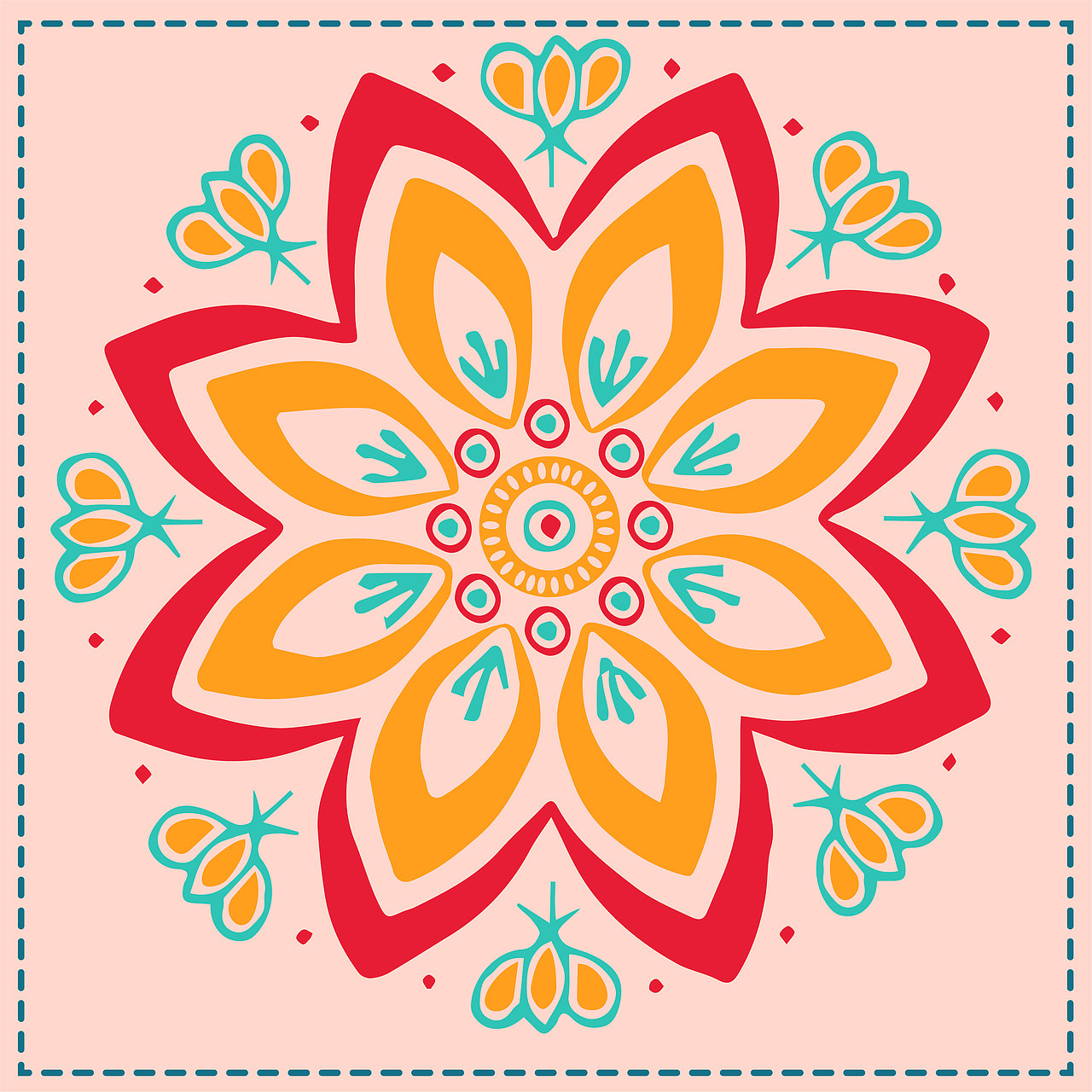 贵州蜡染图案的再创作应用