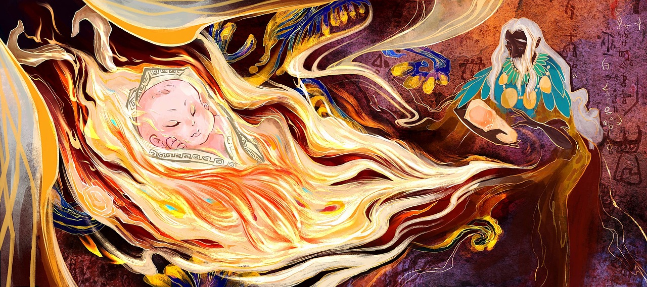 浅炫一个毕设插画（节选）（图ZMzA5NzEyNjE2） - 绘本 - 站酷设计师张三李四一饼二条原创素材 - 站酷ZCOOL