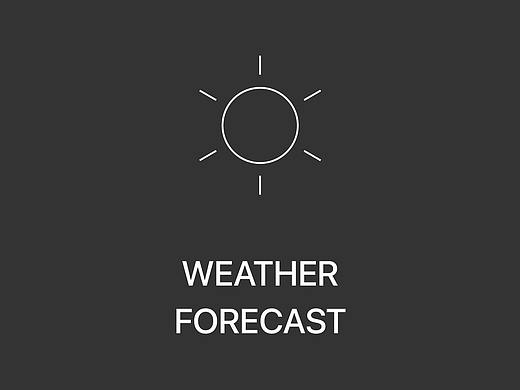 天气预报app