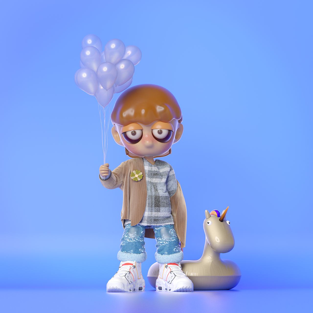 蛋花SOWA - 时尚篇（图ZMjg3NTEyNDA0） - 人物/生物 - 站酷设计师酸菜水煮蛋原创素材 - 站酷ZCOOL