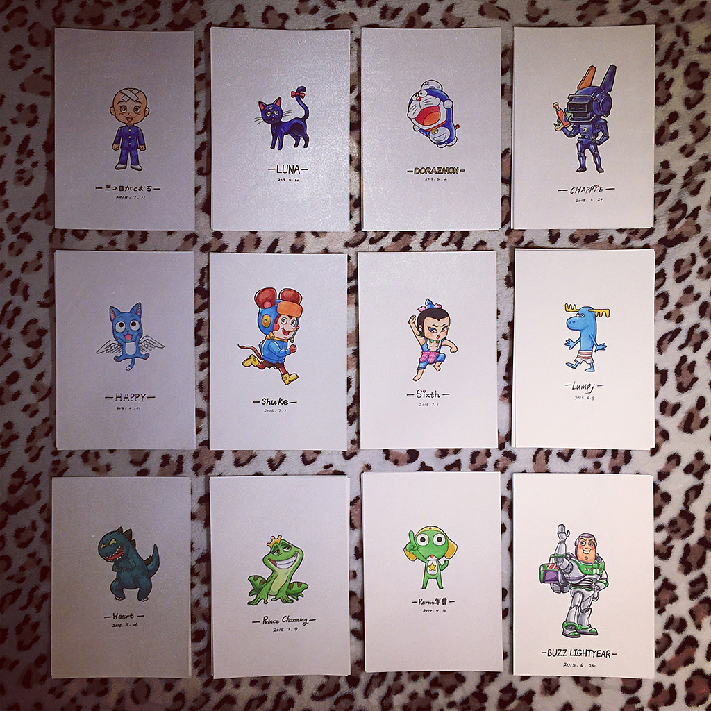 100张水彩小萌物（图ZNDExOTIzNTY=） - 创作习作 - 站酷设计师wcstrong原创素材 - 站酷ZCOOL