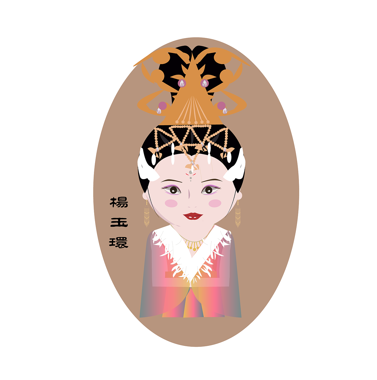 殷桃版的《杨贵妃秘史》（图ZMjM1MTA0MzAw） - 创作习作 - 站酷设计师顾尘微原创素材 - 站酷ZCOOL