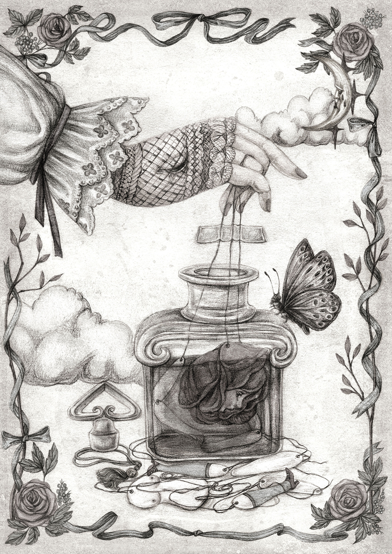 复古娃黑白线稿整理~（图ZMjczMzI0MzYw） - 商业插画 - 站酷设计师hanawa花轮原创素材 - 站酷ZCOOL