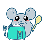 翔通动漫原创表情---黑眼鼠