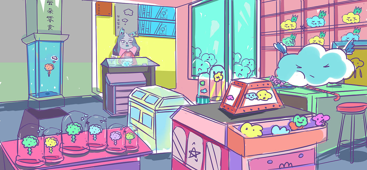 云朵零食便利店