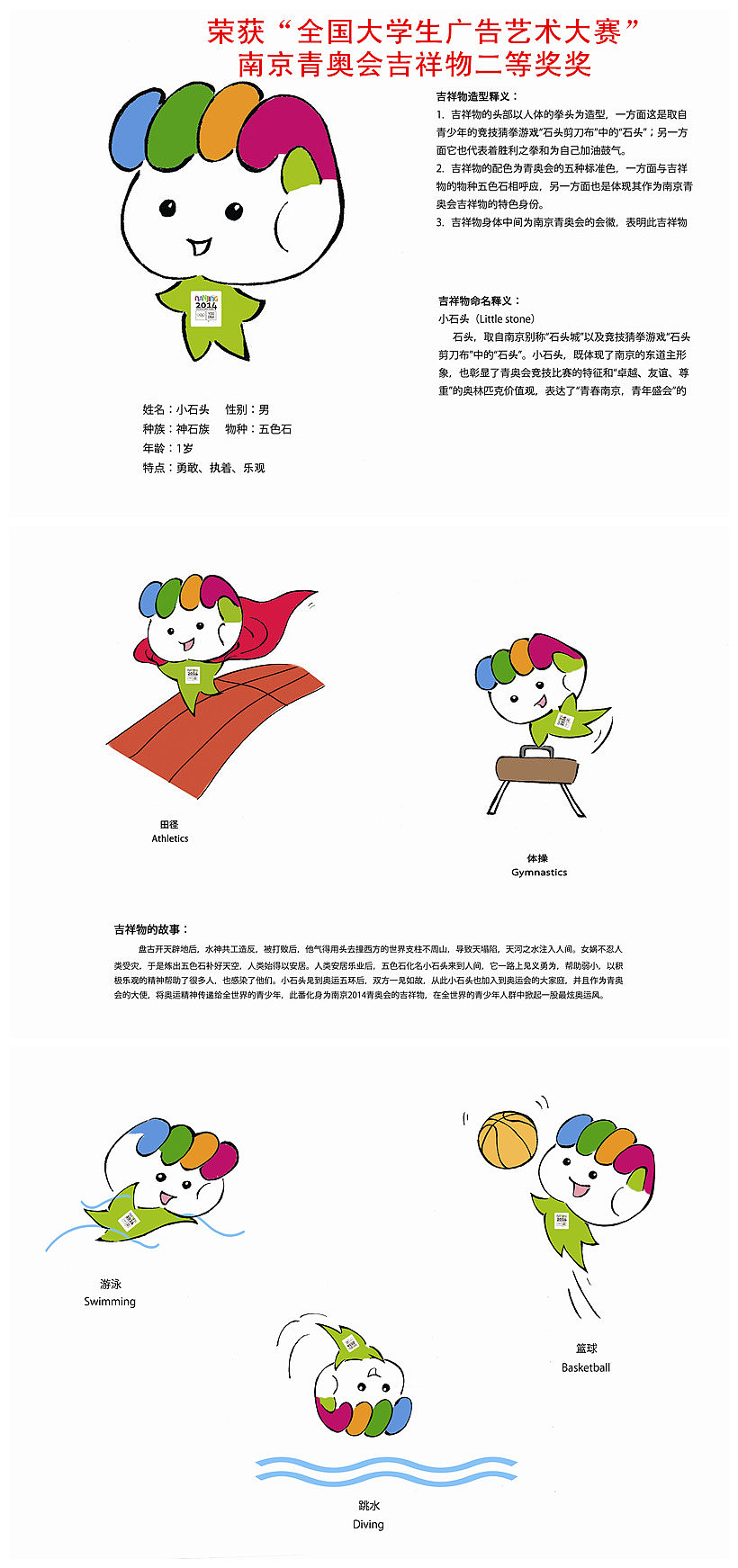 南京2014吉祥物图片