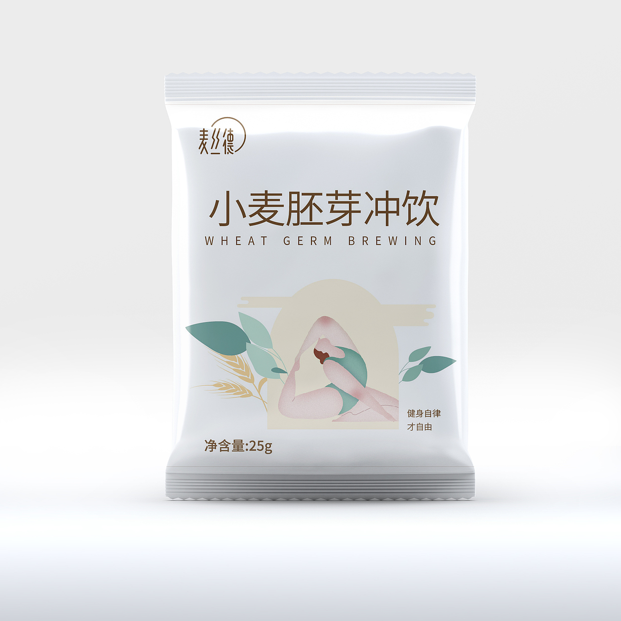 麦思德小麦胚芽饮产品包装设计