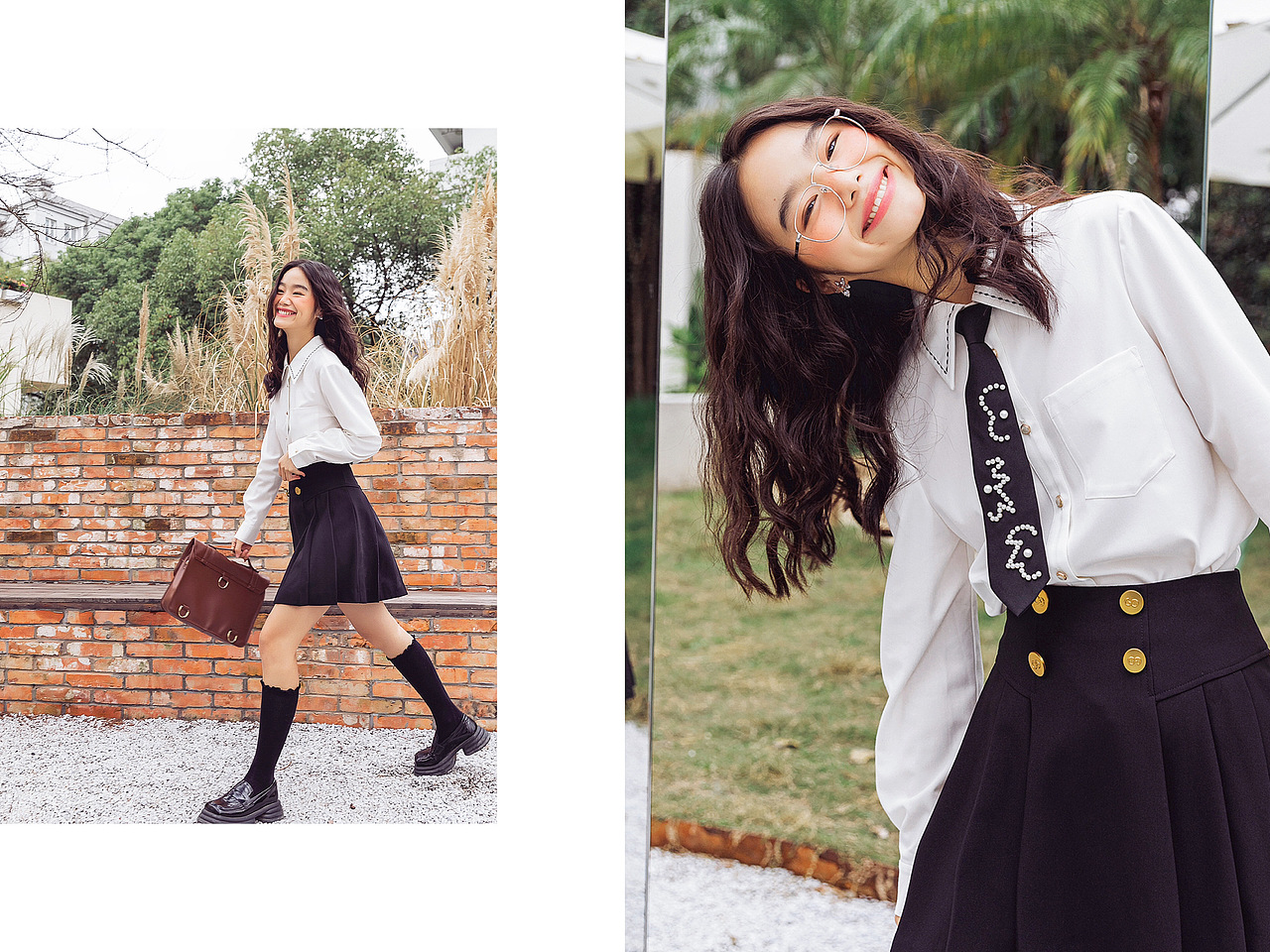 秋季日常女装拍摄