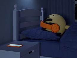 喜馬拉雅 二樓下拉動畫  H5 星辰月光 伴你入眠