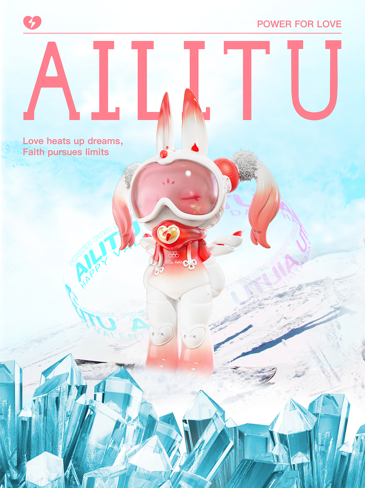 AILITU爱哩兔·国潮红纪念版（图ZMjkwOTA2ODQ4） - 手办/模玩 - 站酷设计师AILITU爱哩兔原创素材 - 站酷ZCOOL