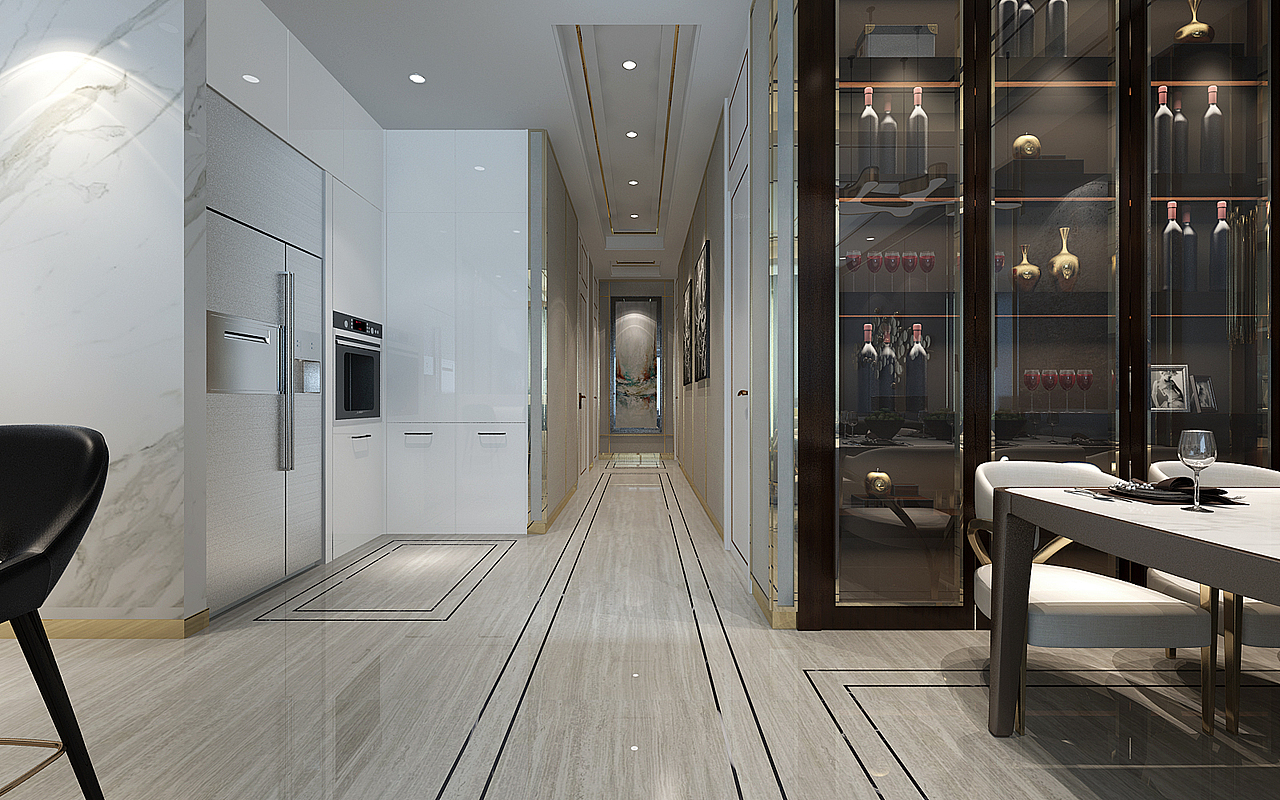 大连磐海豪宅设计｜大连岚帝设计（图ZOTQ2ODgxODQ=） - 家装设计 - 站酷设计师名人设计师原创素材 - 站酷ZCOOL