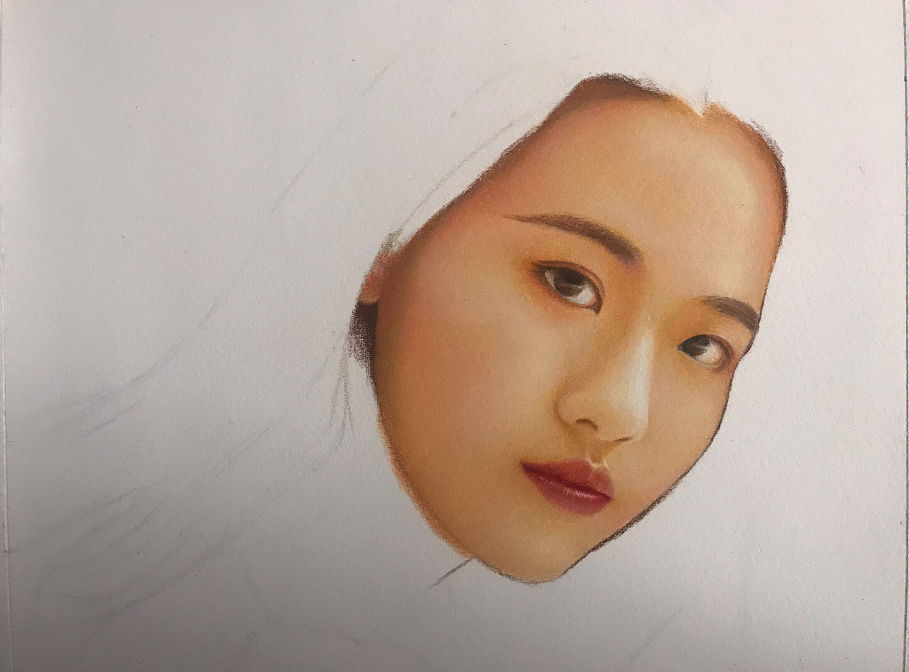 彩铅-《微光》（图ZMTM2OTM3MDI4） - 绘画 - 站酷设计师艺璞原创素材 - 站酷ZCOOL