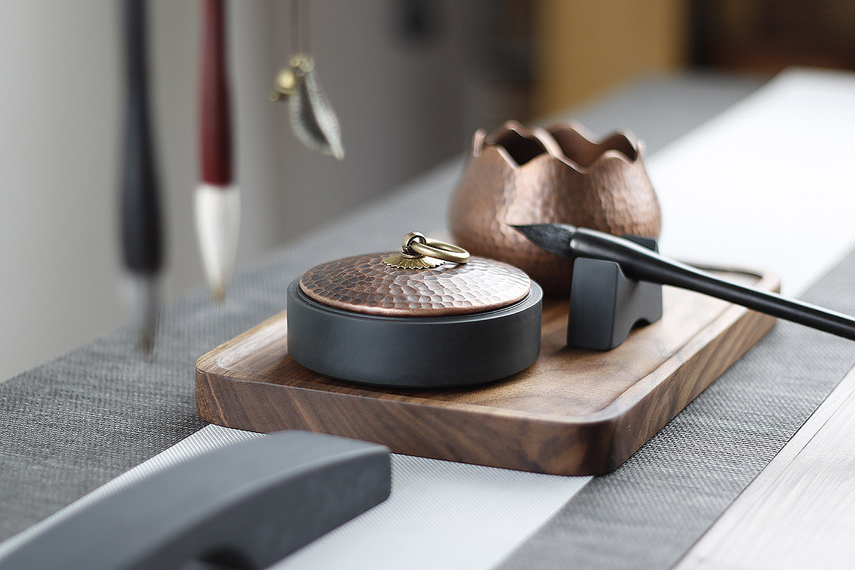 简曰墨池原创砚台