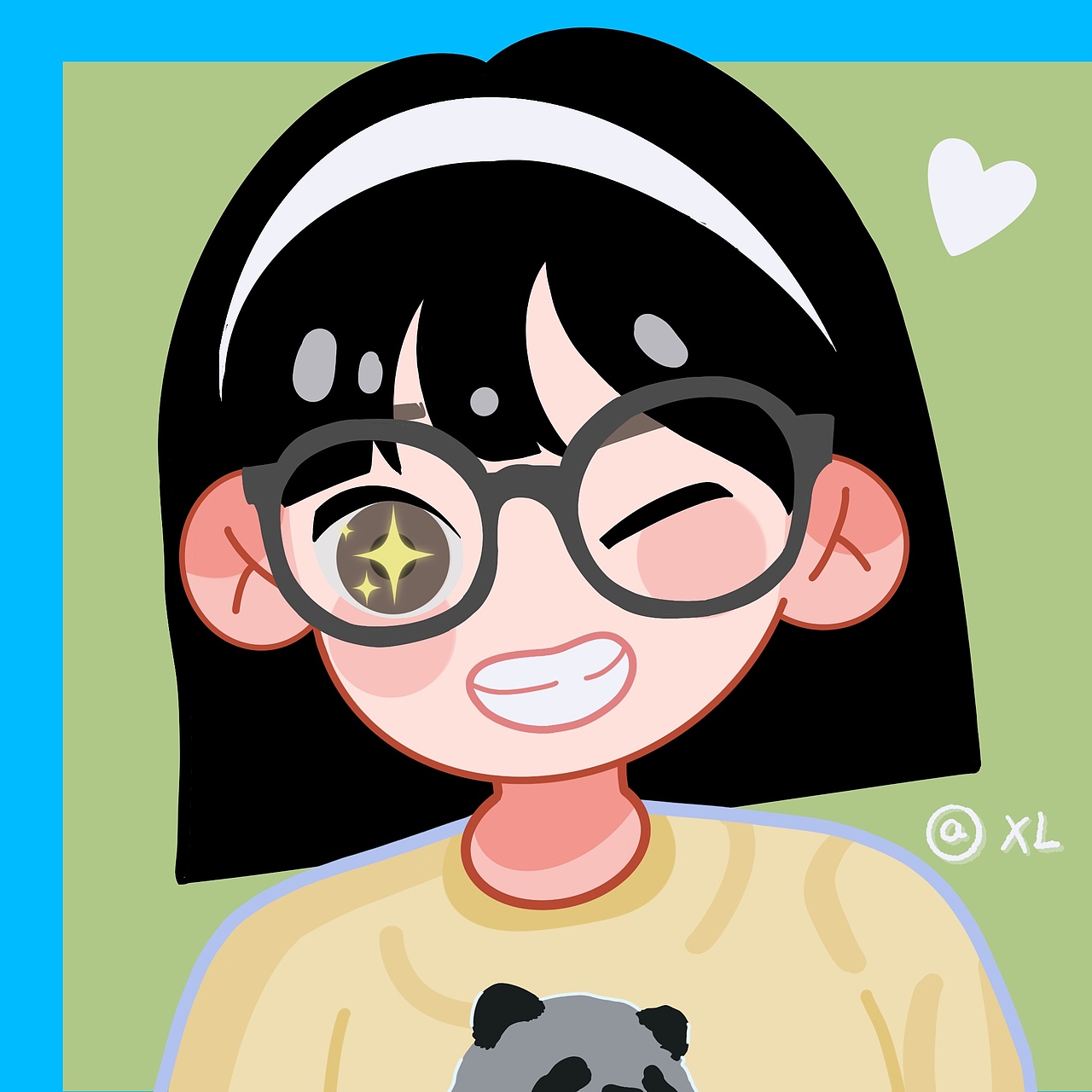 分享收藏旧漫手绘头像画画练习day2画画练习day 1ipad绘画 情侣头像