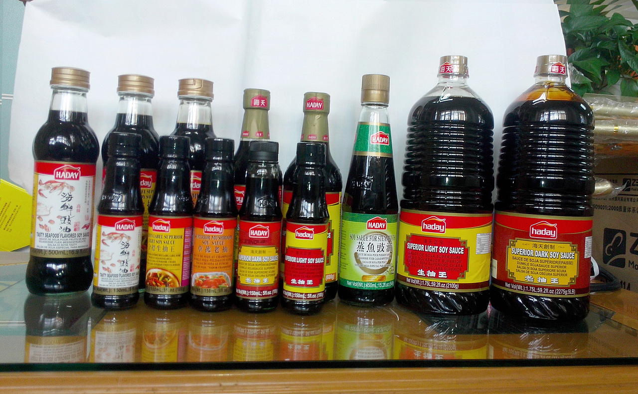 海天味业出口产品全家福