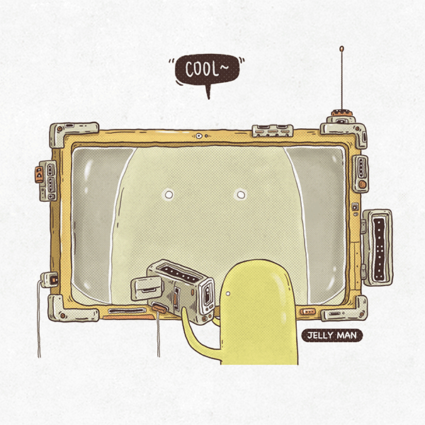 JELLYMAN（图ZNTkwMDc4NjQ=） - 艺术插画 - 站酷设计师SEEBIN原创素材 - 站酷ZCOOL