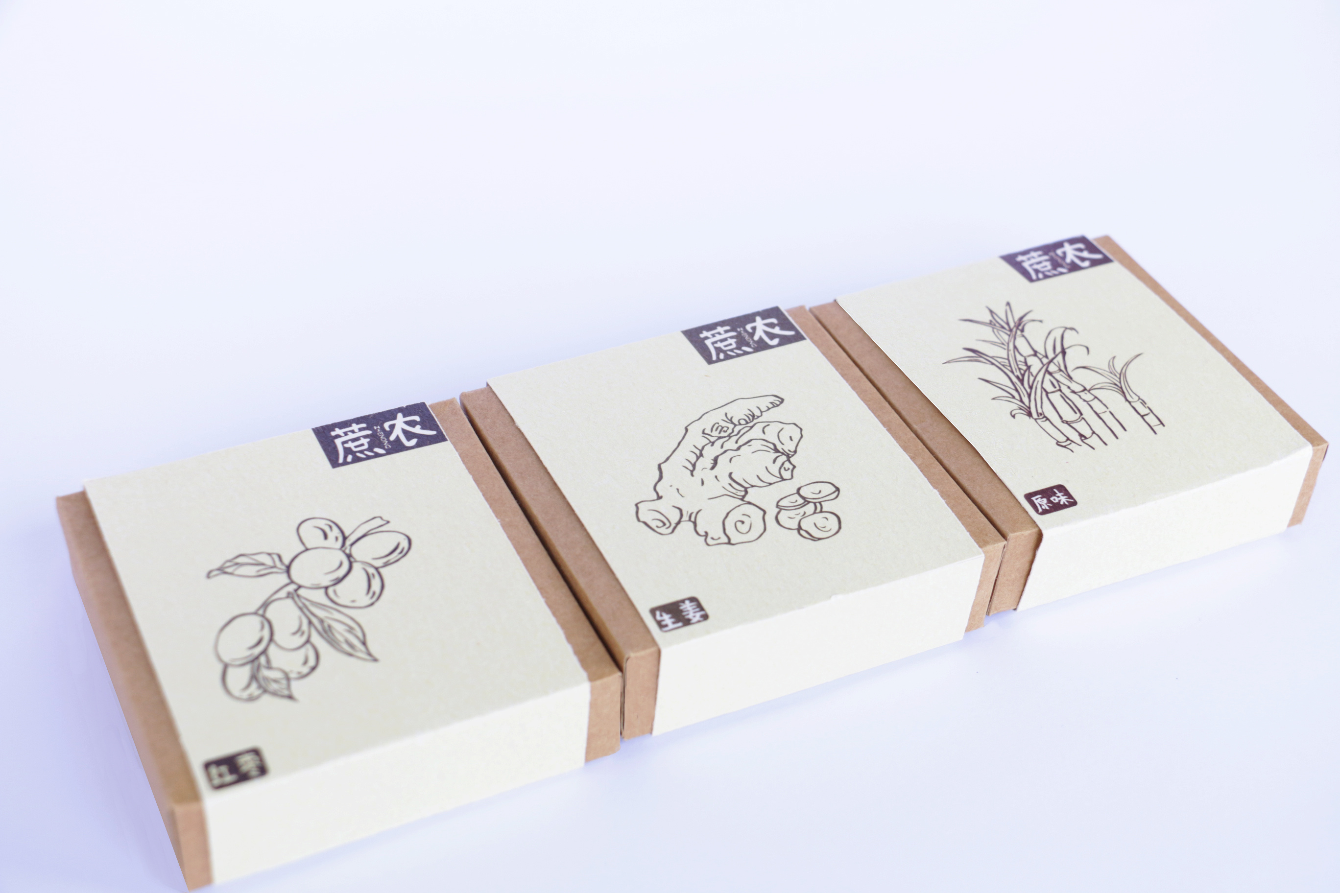 蔗农-手工古法红糖产品外包装设计