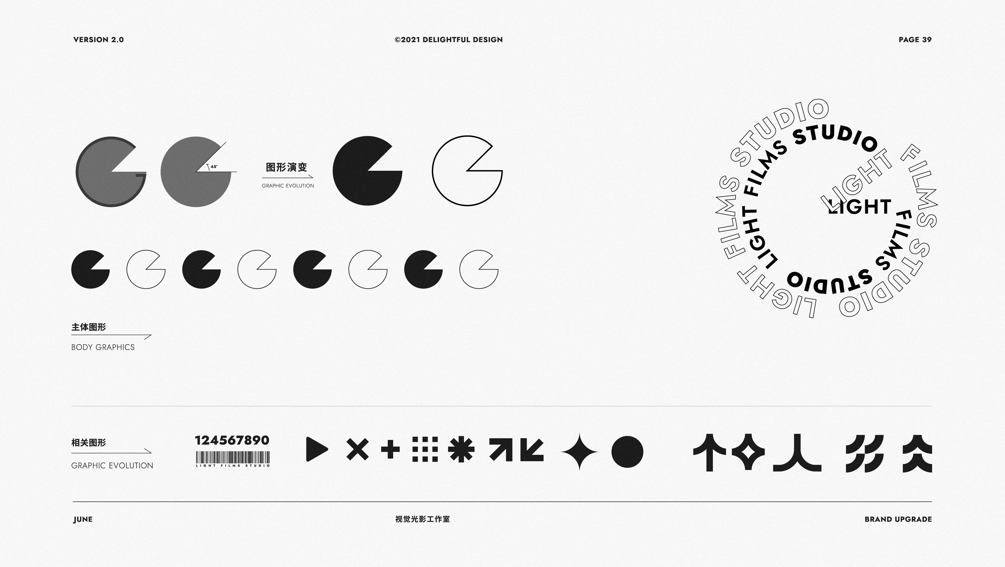 视觉光影-品牌升级 VI 2.0 标志设计