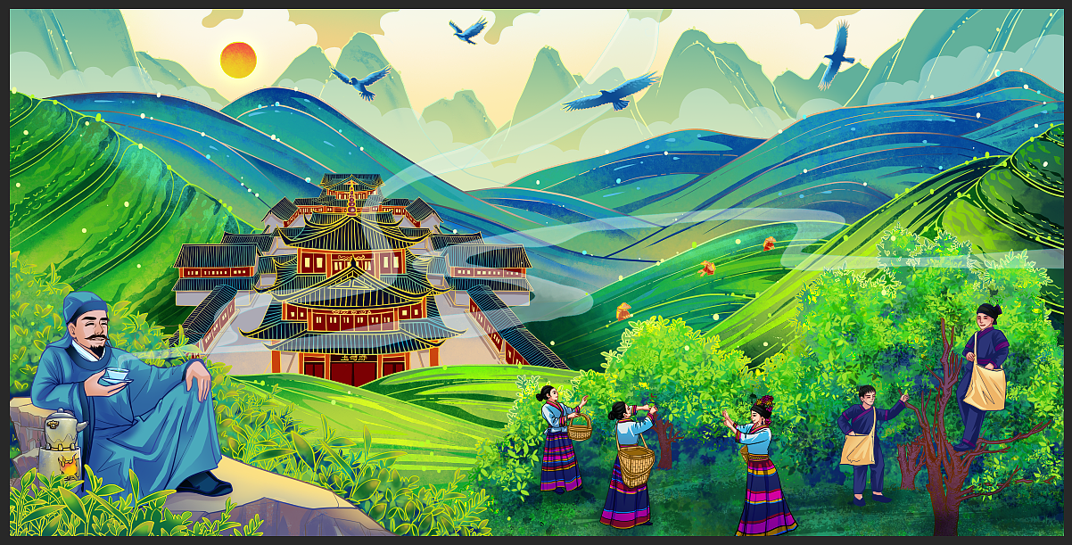 包装插图若干（图ZMjU4NzAzNjY4） - 商业插画 - 站酷设计师秀手江湖原创素材 - 站酷ZCOOL