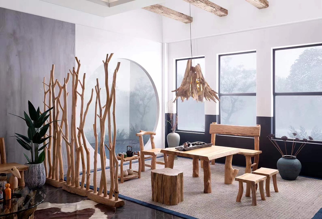 原生态自然风景家具