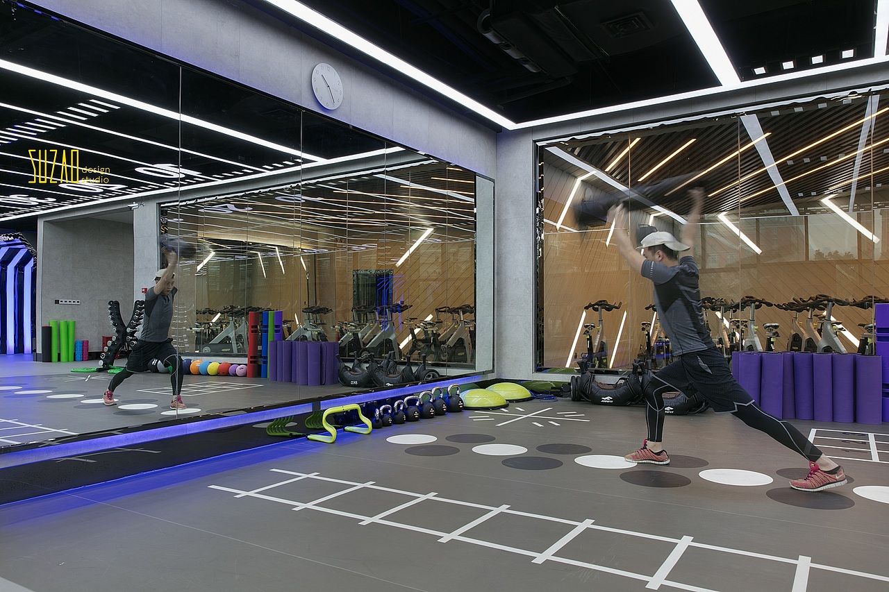 SUZAO Design Studio | 商业空间作品 C-SPORT健身房（图ZMTA0MzI3MzE2） - 家装设计 - 站酷设计师JAKE咫原创素材 - 站酷ZCOOL