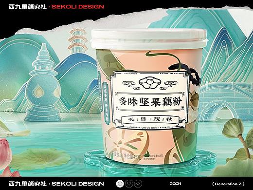 电商设计 | 天目茂林藕粉 ✖ 西九里颜究社 