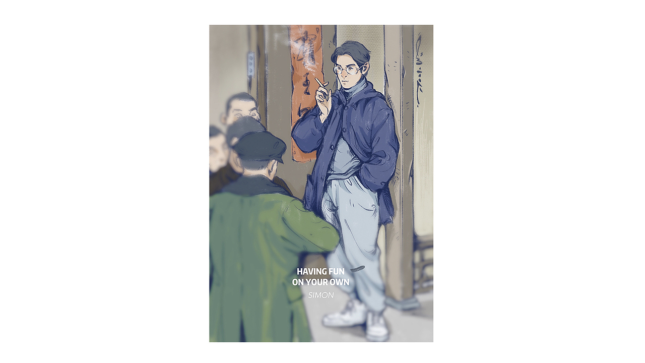 《马克与赛克》疫情篇（图ZMjEzMjM5NTQ0） - 商业插画 - 站酷设计师Simon小火原创素材 - 站酷ZCOOL