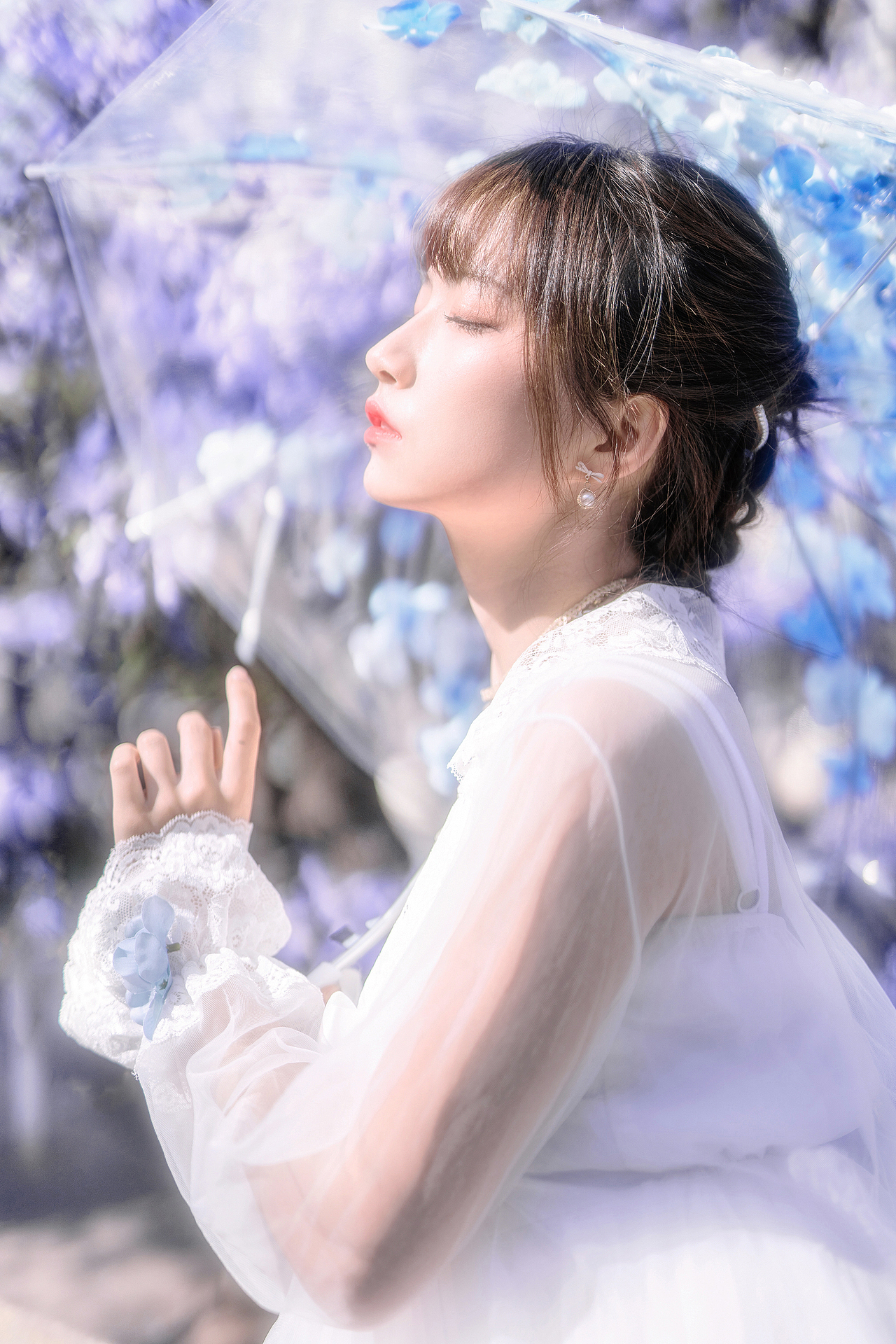 蓝花楹（图ZMTk1MDc4NDIw） - 人像摄影 - 站酷设计师刘筱布原创素材 - 站酷ZCOOL