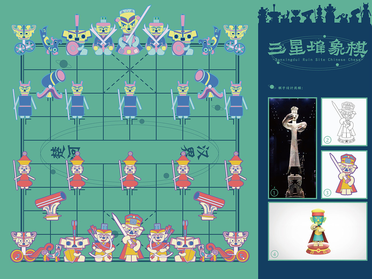 《三星堆象棋》设计