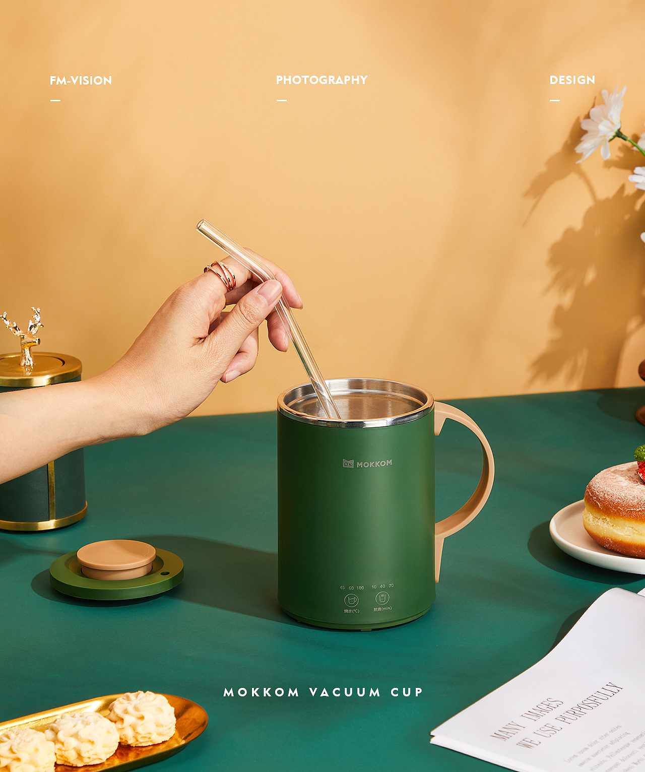 MOKKOM磨客 X FM方米视觉 豆浆机 | 实景拍摄 | 绿绿（图ZMjQxNDczNTAw） - 产品摄影 - 站酷设计师青鸟品牌整合原创素材 - 站酷ZCOOL