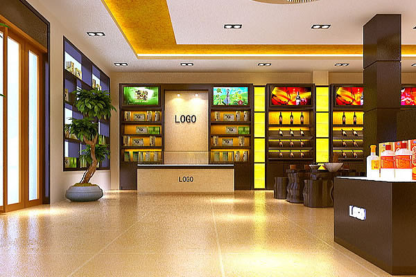 绵阳专业烟酒店设计公司<卓巧装饰>