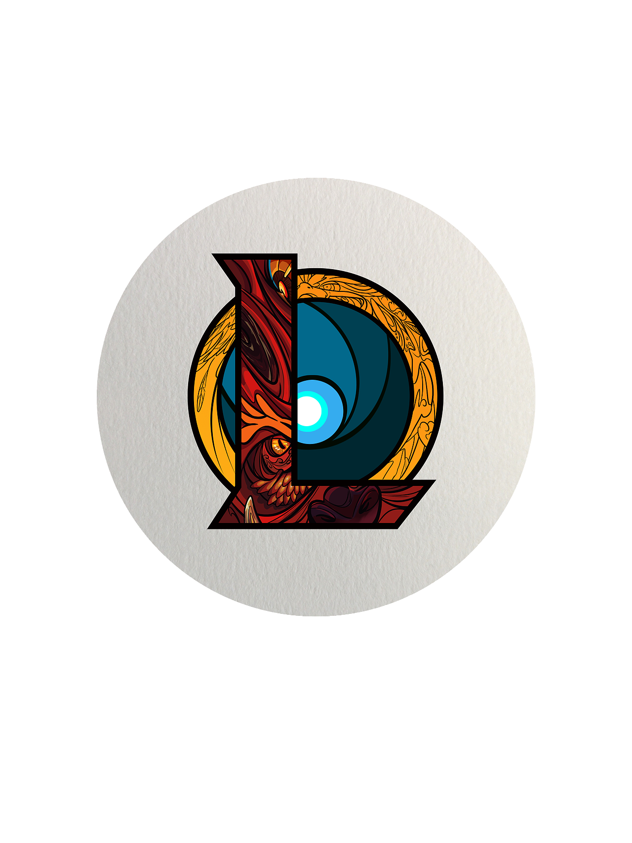 英雄联盟图标设计大赛-中国风插画设计