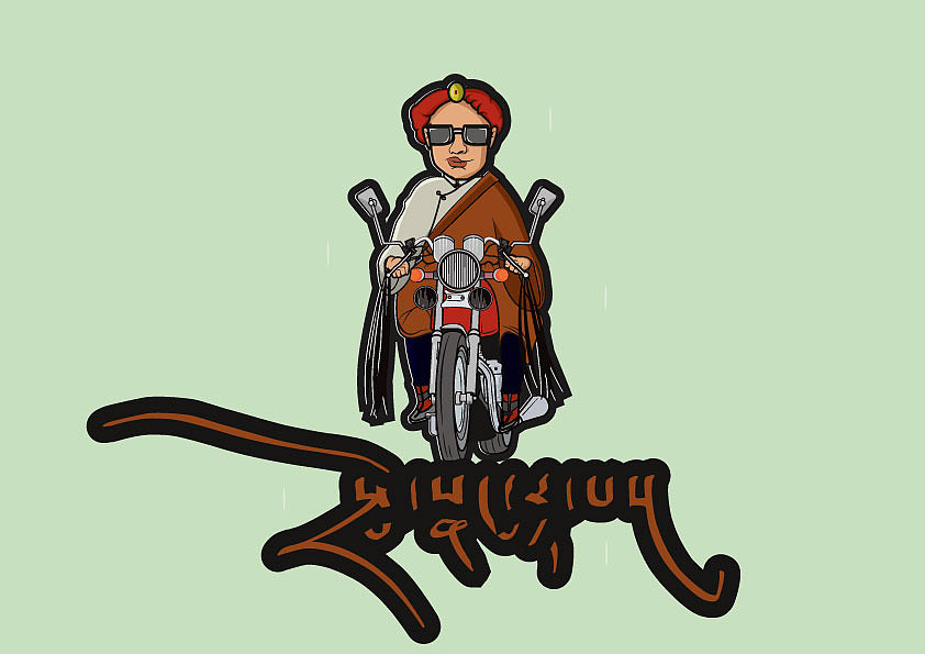 快乐骑手（图ZMjEzNjc0NjY4） - 新锐潮流插画 - 站酷设计师苏噜噜原创素材 - 站酷ZCOOL