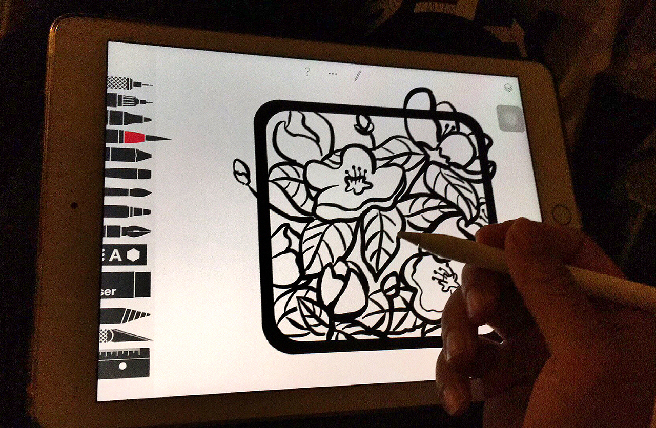 iPad手绘随笔（图ZNzE3NTU1NzY=） - 创作习作 - 站酷设计师Mia孟孟阳原创素材 - 站酷ZCOOL