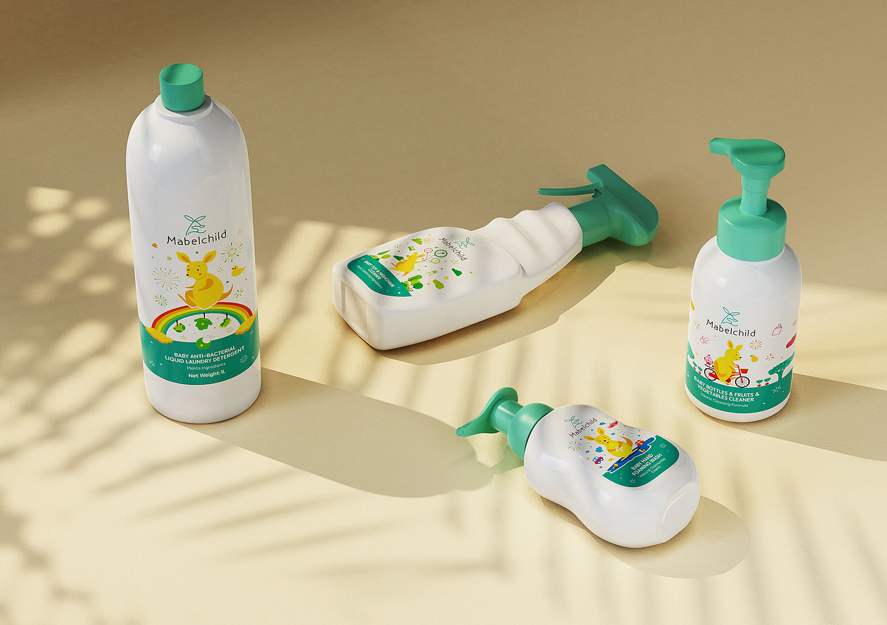 妙贝亲 Mabelchild 产品全新视觉形象