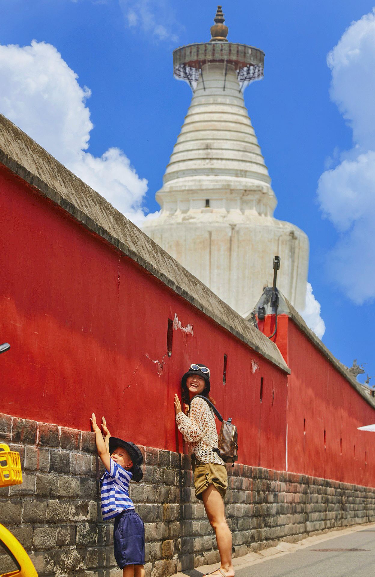 萌娃摄影 | 约了一次白塔寺，感受下北京的胡同